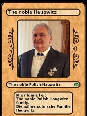 cover image of The noble Polish Haugwitz family. Die adlige polnische Familie Haugwitz.